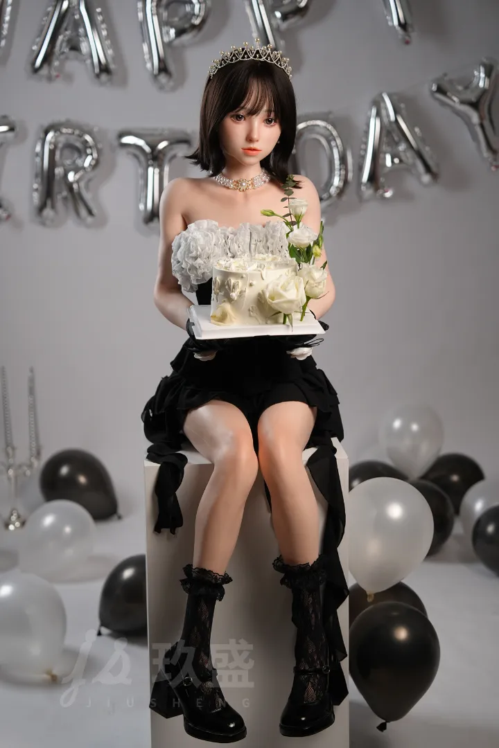 148cm (4ft10) B-Cup Silikon Patung Seks Hina, ROS Kepala #90B